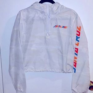 santa cruz cropped windbreaker
